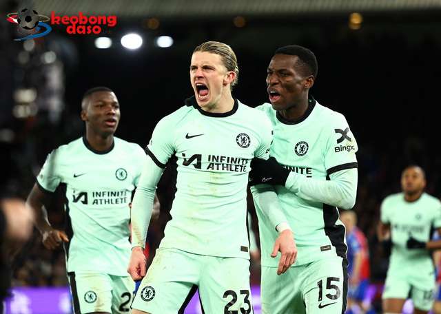  Chelsea ngược dòng thắng derby khi Gallagher gieo sầu cho Crystal Palace