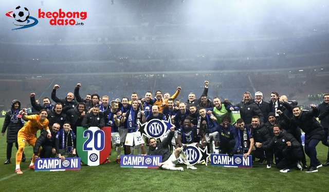  Thắng nghẹt thở, Inter Milan giành Scudetto sớm 5 vòng đấu