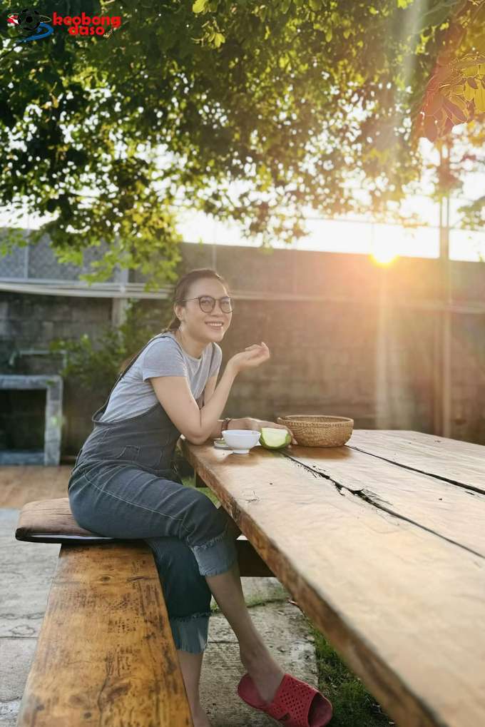 Bốn mùa cây trái trĩu cành trong nhà vườn của Mỹ Tâm