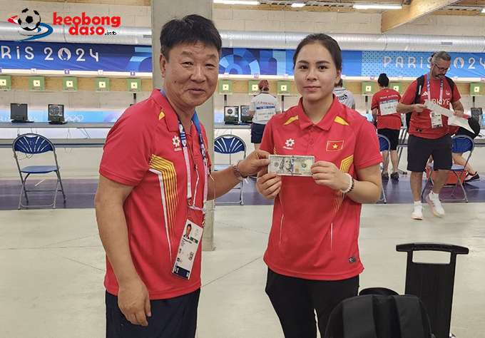 Thi đấu xuất sắc, Trịnh Thu Vinh nhận thưởng tiền mặt tại Olympic Paris