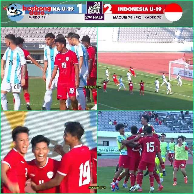  U20 Indonesia bất ngờ quật ngã U20 Argentina