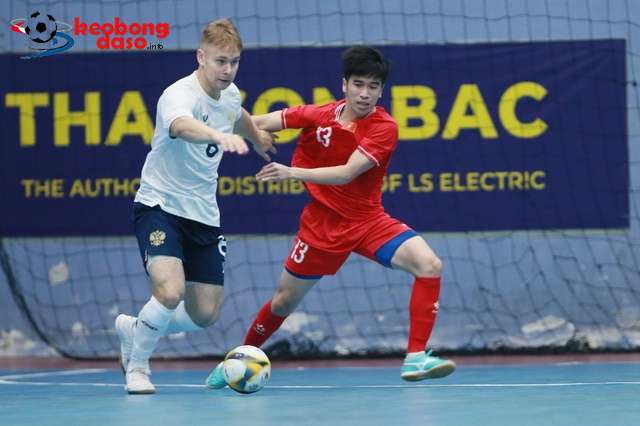  U19 futsal Việt Nam thắng cách biệt 2 bàn trước tốp 7 thế giới