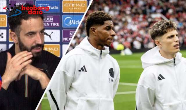  HLV Amorim được khen vì loại bỏ Rashford, Garnacho ở derby Manchester