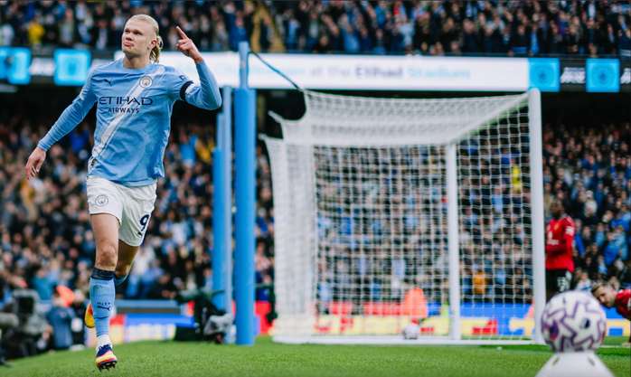  Haaland hủy diệt trận derby Manchester, Amorim khó giữ ghế ở Man United 