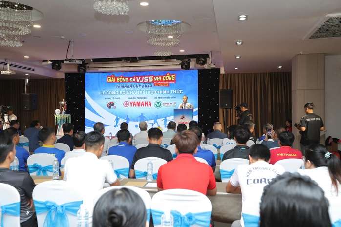 Khởi tranh Giải Bóng đá VJSS nhi đồng TP HCM - Yamaha Cup 2025
