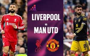 Man United phá sập "pháo đài" Anfield, Liverpool thua đau đại chiến