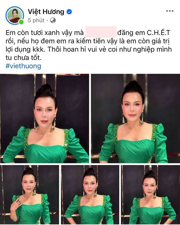 Rộ tin Việt Hương "không qua khỏi",  chính chủ lên tiếng