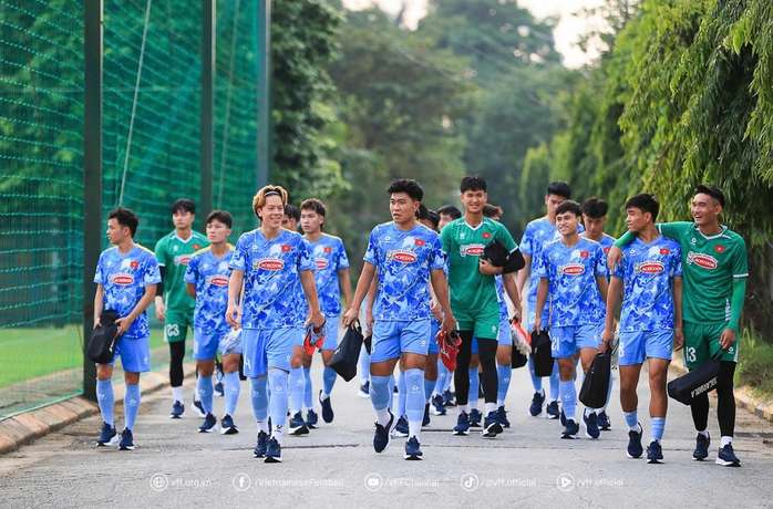 Vadim Nguyễn tạo ấn tượng trong lần đầu lên tuyển U23 Việt Nam