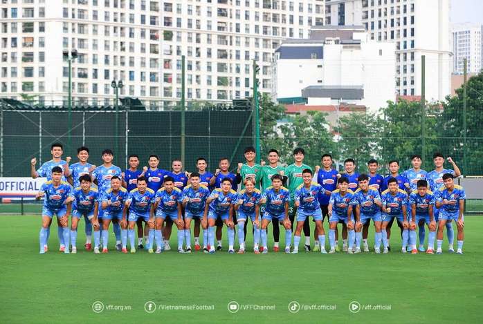 Vadim Nguyễn tạo ấn tượng trong lần đầu lên tuyển U23 Việt Nam