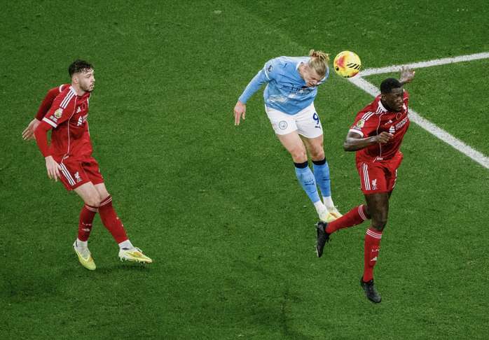  Haaland sắp chạm mốc 100 bàn, Man City thắng nghiền ép Liverpool tại Etihad