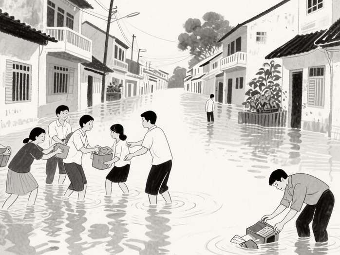 Pháp luật không dung thứ cho kẻ tranh thủ thiên tai để phạm tội