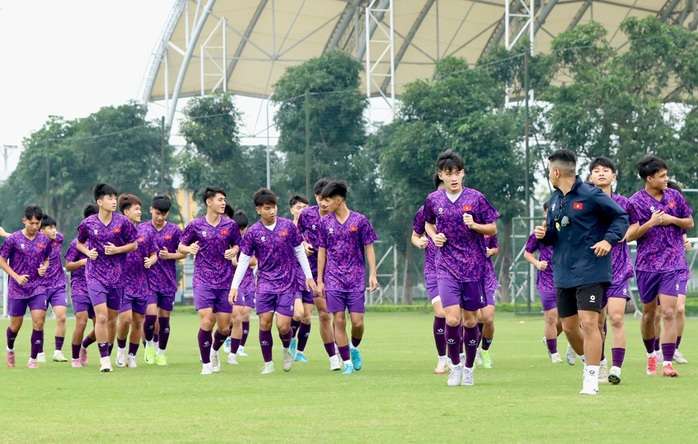  U17 Việt Nam chốt danh sách tham dự Vòng loại U17 châu Á 2026