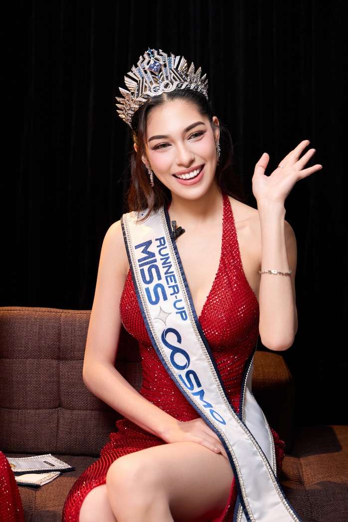  Hoa hậu Miss Cosmo 2025 tiết lộ nhầm lẫn khi nói "Trộm vía Việt Nam, trộm vía Cosmo"