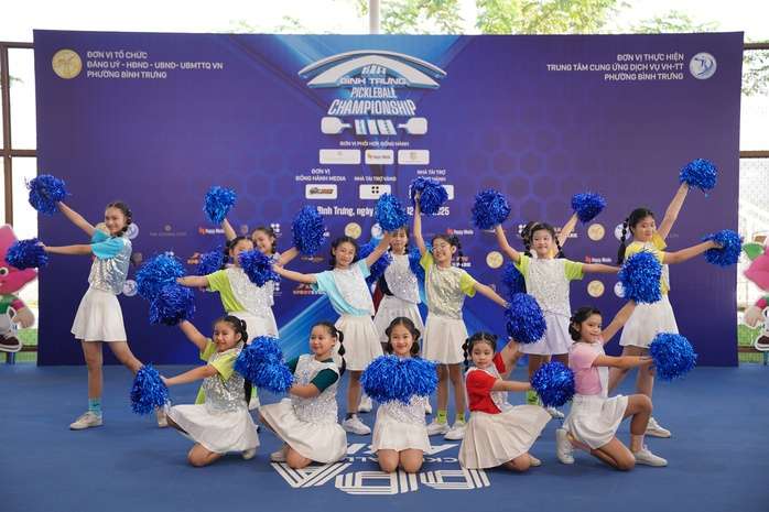  Nghệ sĩ tranh tài tại Giải Vô địch Pickleball Bình Trưng 2025