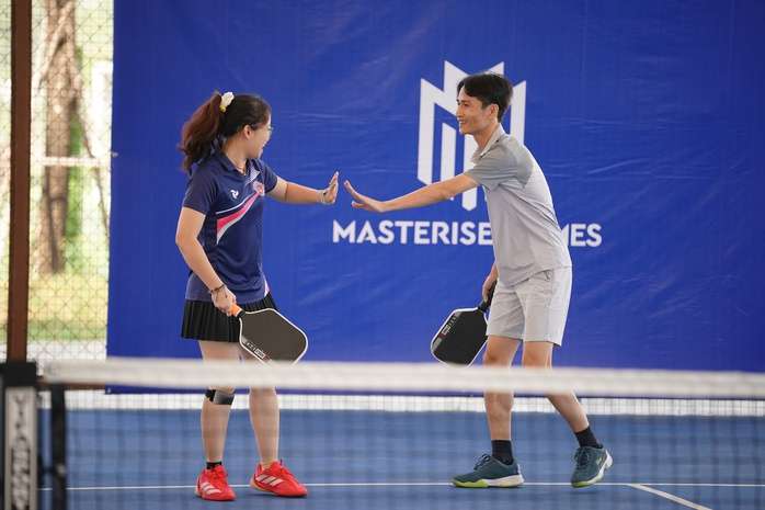  Nghệ sĩ tranh tài tại Giải Vô địch Pickleball Bình Trưng 2025