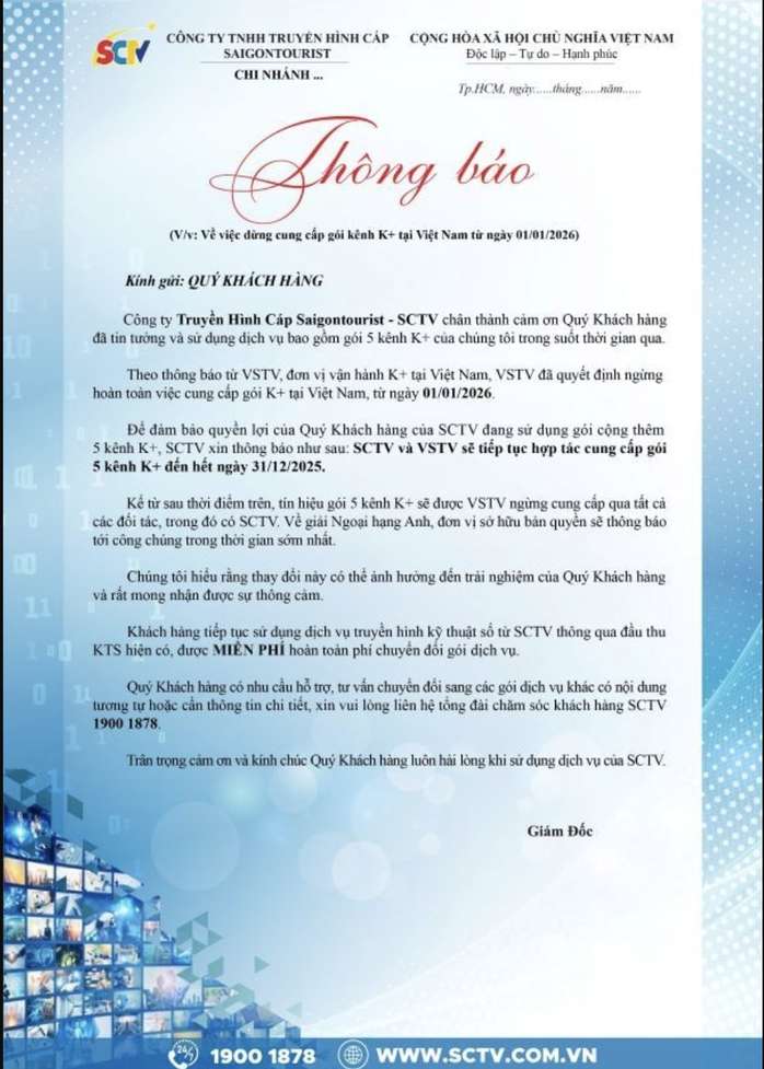  "Gã khổng lồ" truyền hình thể thao K+ dừng hoạt động: Cái kết được báo trước?